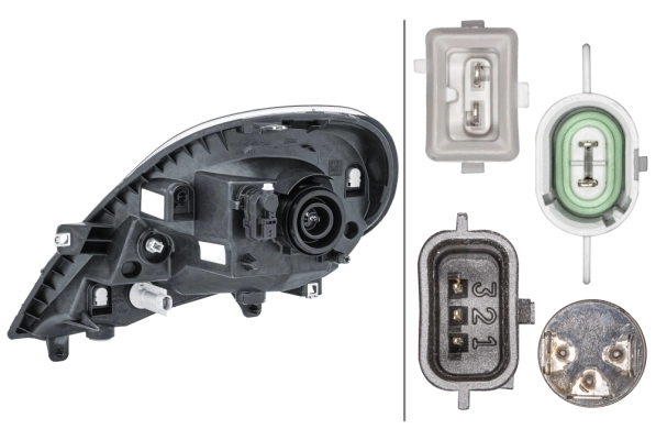 Правая блок фара TYC FP5211R2T цена, от 97.21 USD