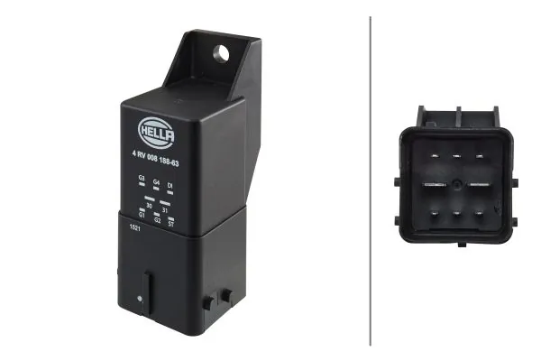 Relê das velas de incandescência para Renault Espace IV JK0