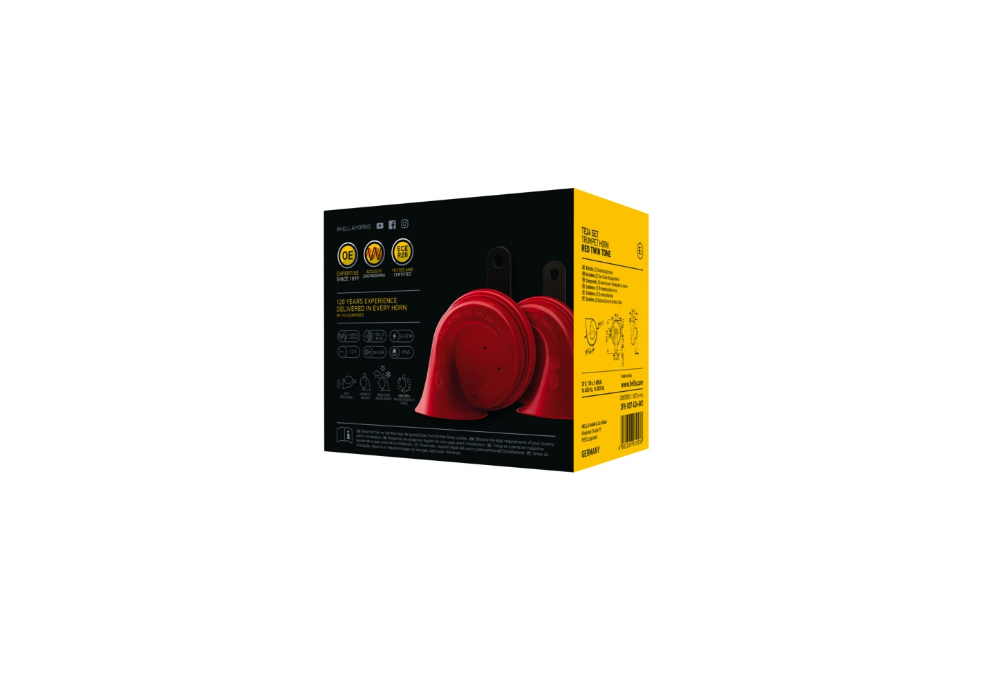 Звуковой сигнал 3FH007424801 HELLA