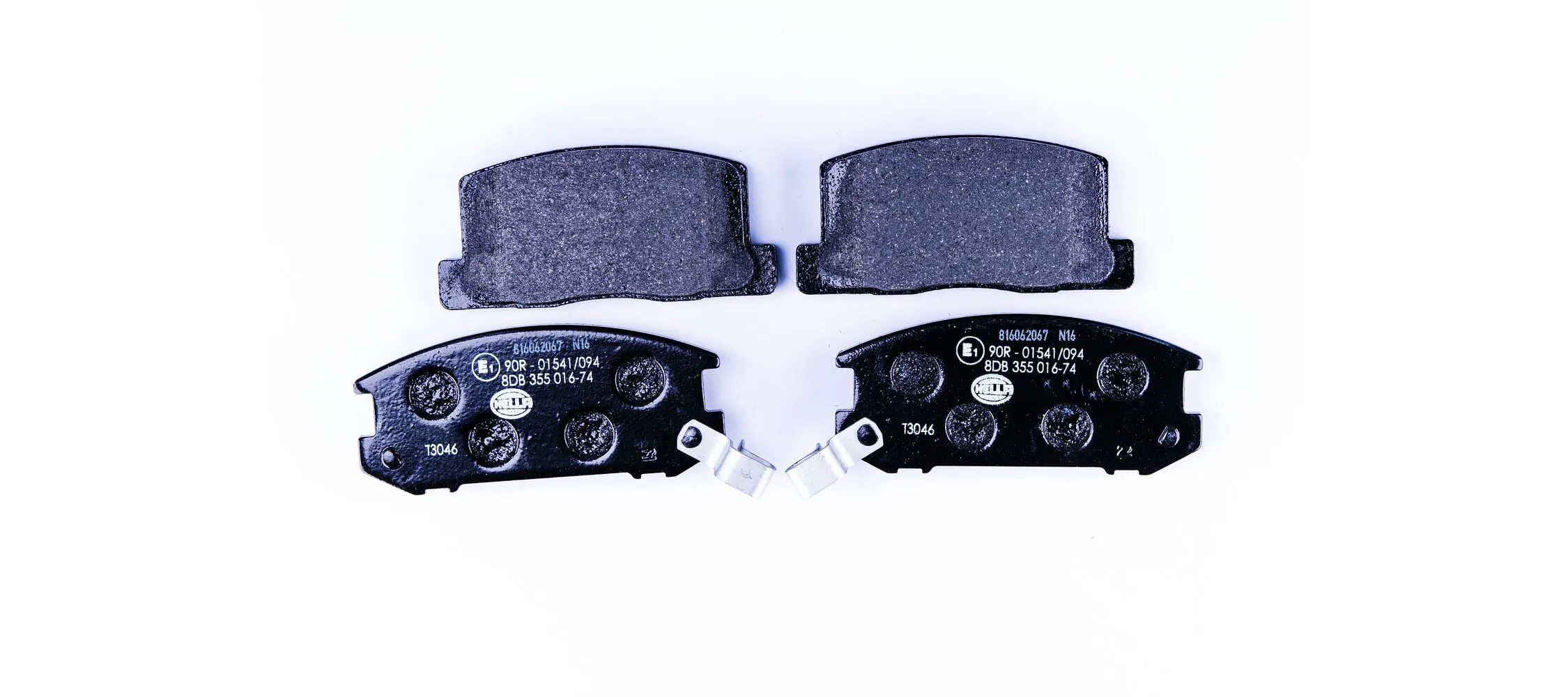 Sapatas do freio traseiras de disco 0446617070 Toyota