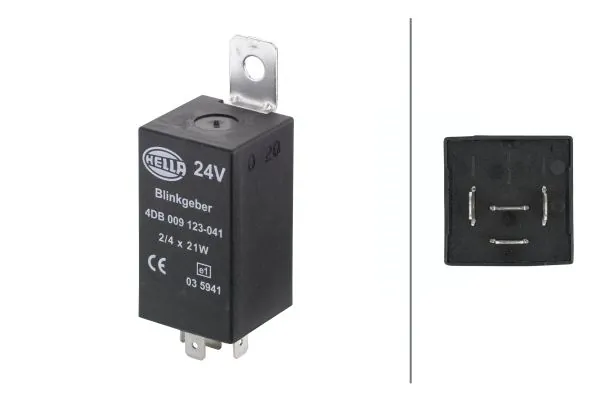Автомобильные реле поворотов HELLA 4DB009123041 цена, от 26.57 USD