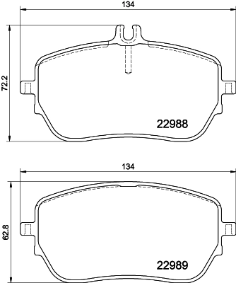 302549 VALEO Колодки передние