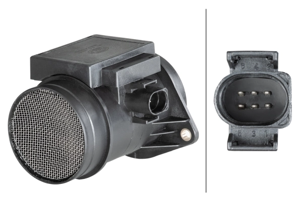 Sensor de fluxo (consumo) de ar, medidor de consumo M.A.F. - (Mass Airflow) Seat Cordoba 6K5