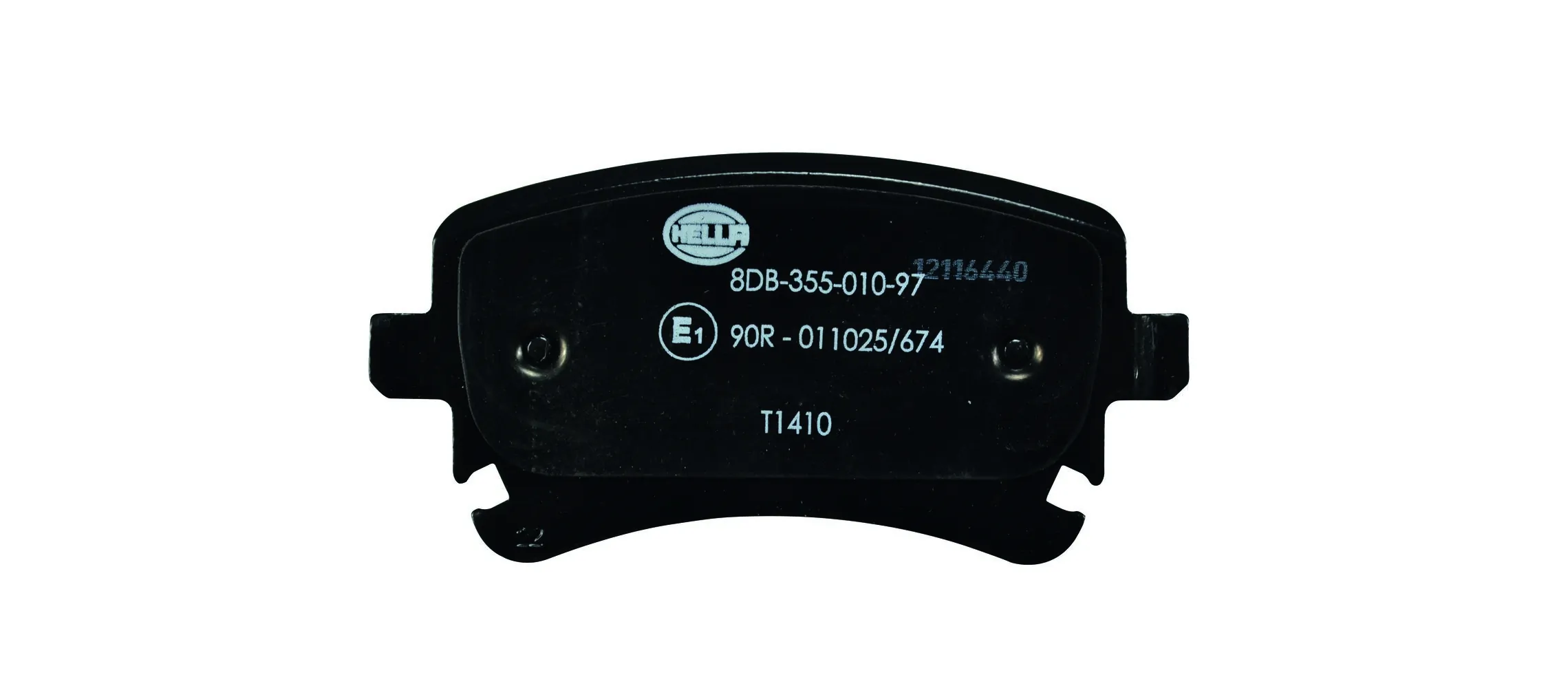 8DB355010971 HELLA Колодки тормозные дисковые комплект