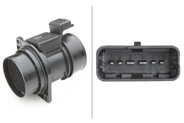 Sensor de fluxo (consumo) de ar, medidor de consumo M.A.F. - (Mass Airflow) Renault Espace 4 JK0