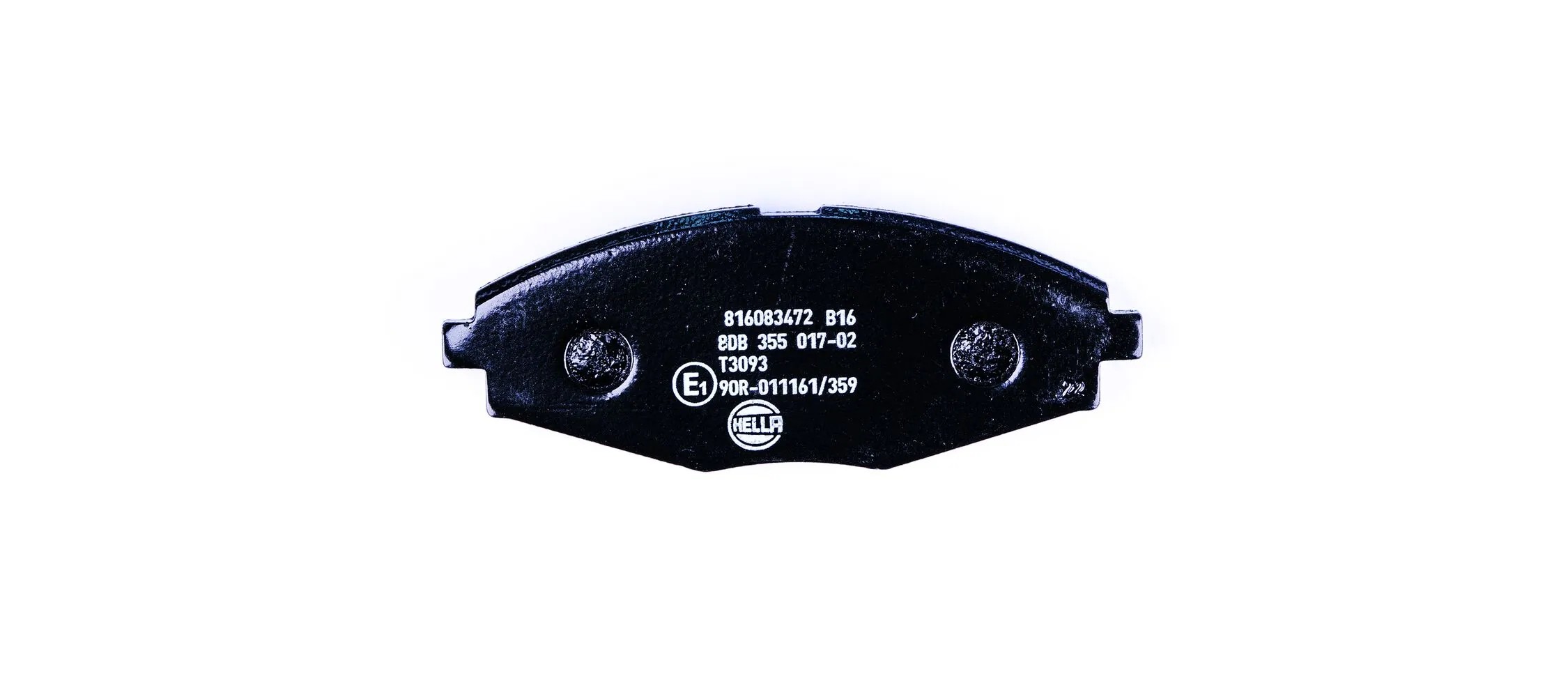 8DB355017021 HELLA Колодки передние