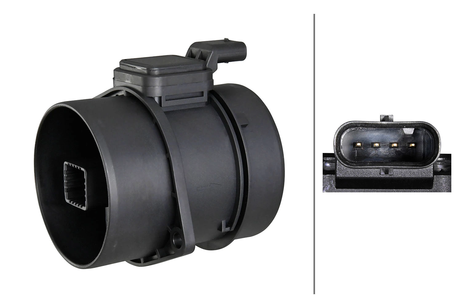 Sensor de fluxo (consumo) de ar, medidor de consumo M.A.F. - (Mass Airflow) para Mercedes ML/GLE  W166