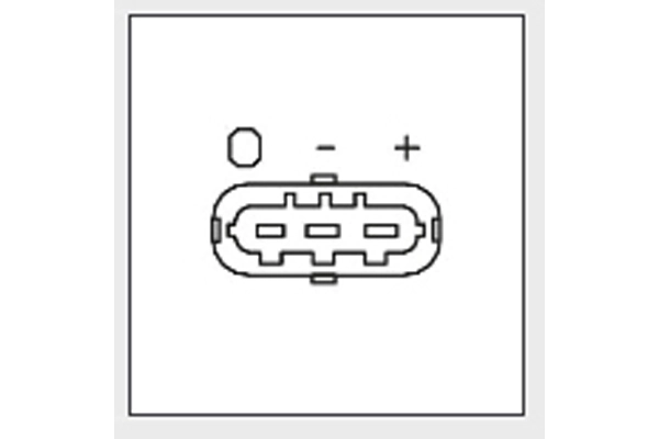 Sensor de pressão no coletor de admissão, MAP Chevrolet Aveo 2 T250, T255