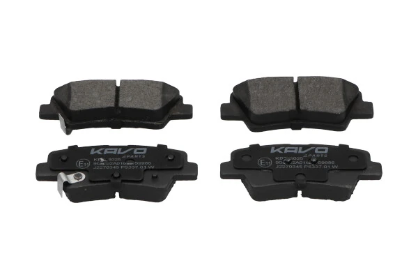 Колодки тормозные задние дисковые KAVO PARTS KBP3025