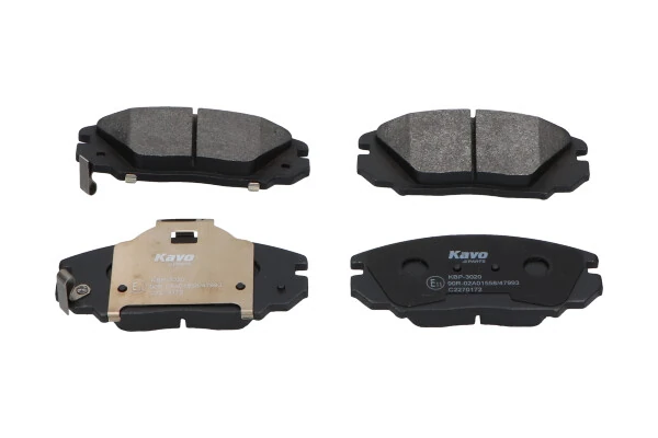 Колодки тормозные передние дисковые KAVO PARTS KBP3020