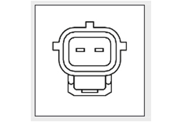 Sensor de temperatura do fluido de esfriamento Suzuki Alto 2 EC