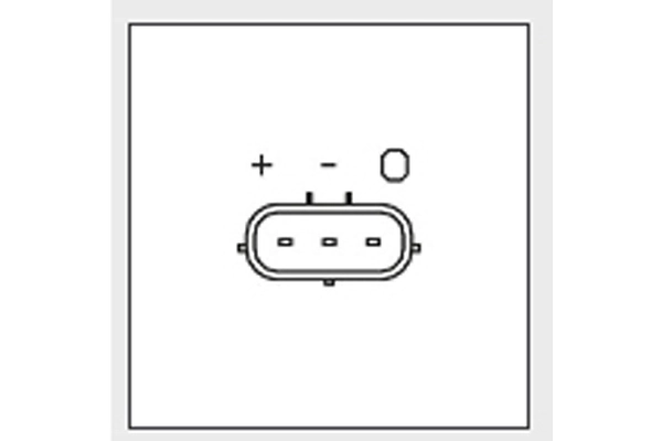 Датчик абсолютного давления EMS8502 Kavo Parts
