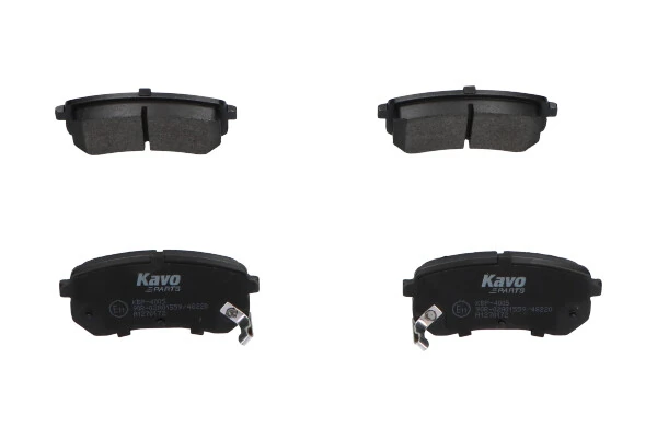 Колодки тормозные задние дисковые KAVO PARTS KBP4005