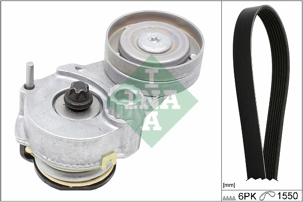 Ремень агрегатов приводной, комплект Peugeot/Citroen 1687679780 цена, от 63.08 USD