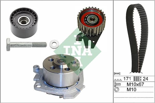 ГРМ ремни, комплект Alfa Romeo Giulietta хэтчбек (940) (2010 - 2020) цена, от 144.75 USD