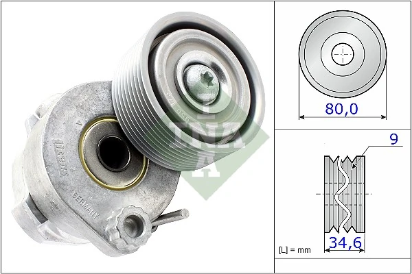 A4572002170 Mercedes Натяжитель клинового ремня