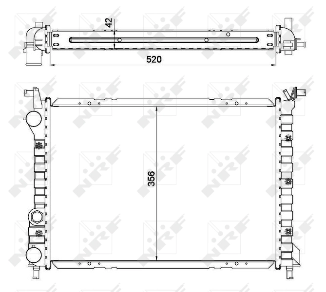 Радиатор охлаждения Polcar 300508A4