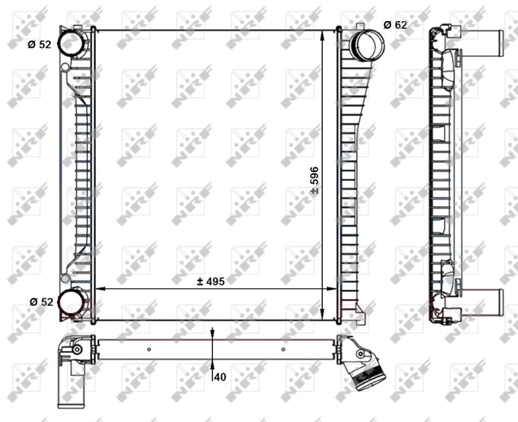 Интеркулер 4335J81 Polcar