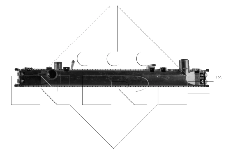 Радиатор охлаждения двигателя Polcar 8176085 цена, от 124.94 USD
