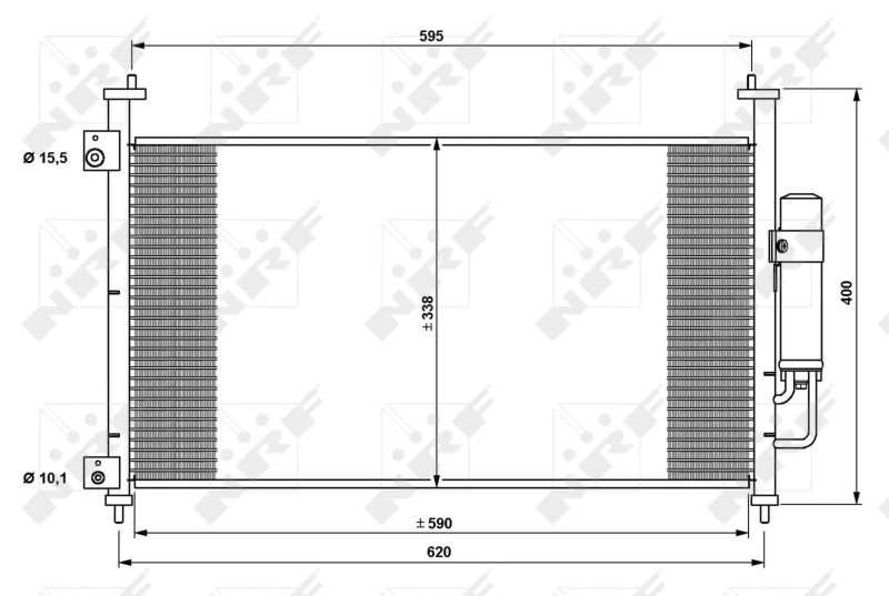 Конденсатор кондиционера AND 42260041 цена, от 111.78 USD