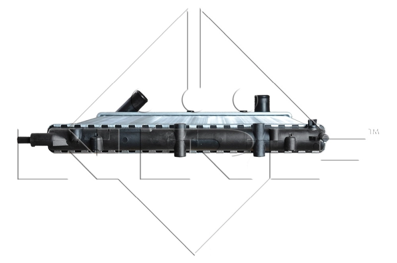 Радиатор охлаждения двигателя NRF 58785 цена, от 36.80 USD