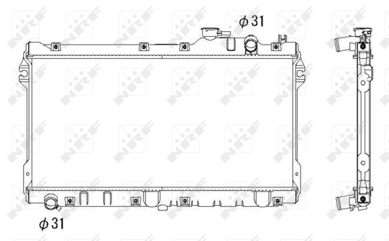 Радиатор 4535081 Polcar