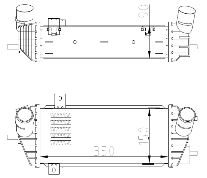  Интеркулер KIA Sportage 4