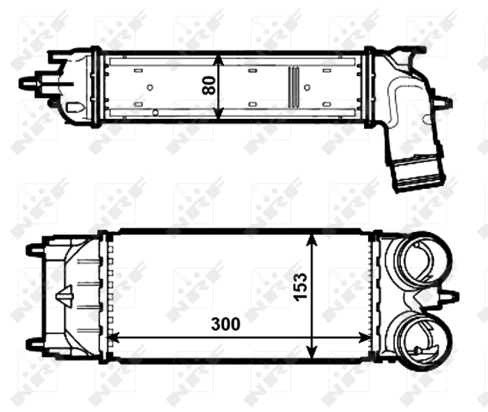 Интеркулер 30548 NRF
