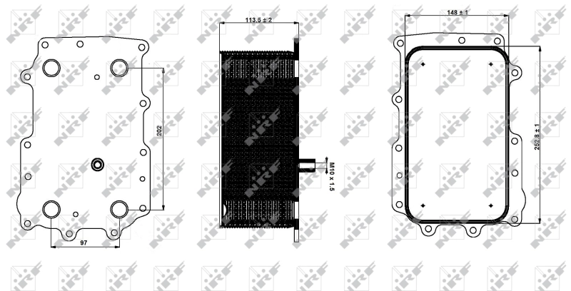 Масляный радиатор NRF 31335