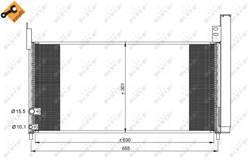 Конденсатор кондиционера AND 42260114 цена, от 74.64 USD