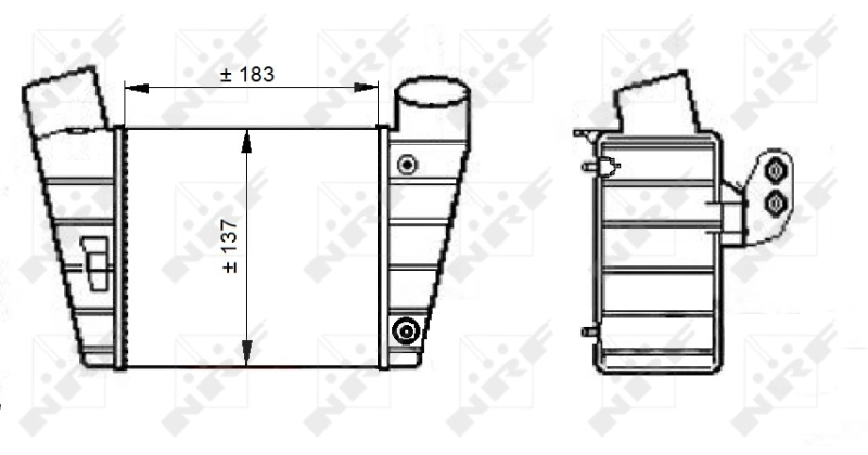 Интеркулер 30544 NRF
