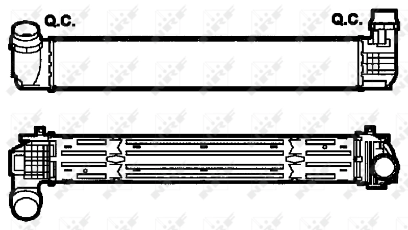Интеркулер 30287 NRF