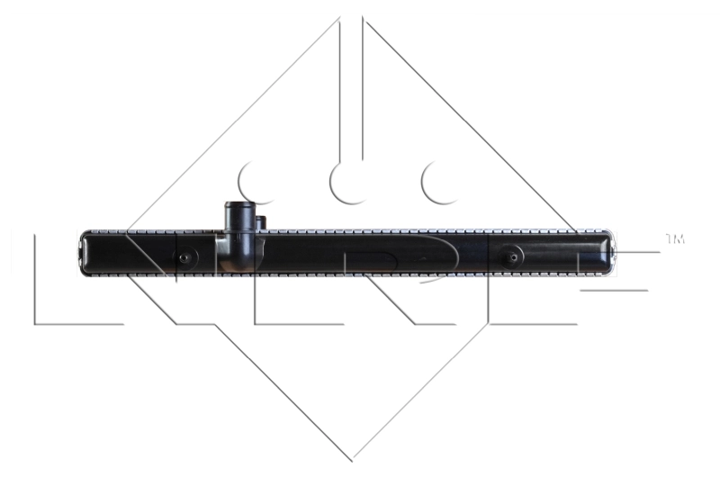 Радиатор охлаждения двигателя NRF 53112 цена, от 101.27 USD