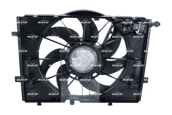 50D223W2 Polcar Диффузор радиатора охлаждения в сборе с мотором