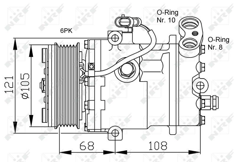 Насос кондиционера NRF 32232