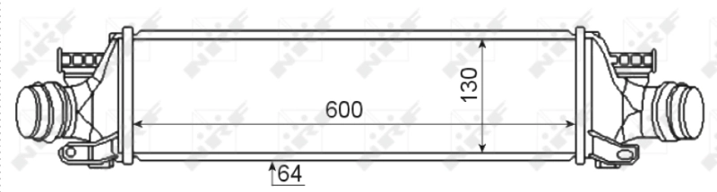 Интеркулер 30351 NRF