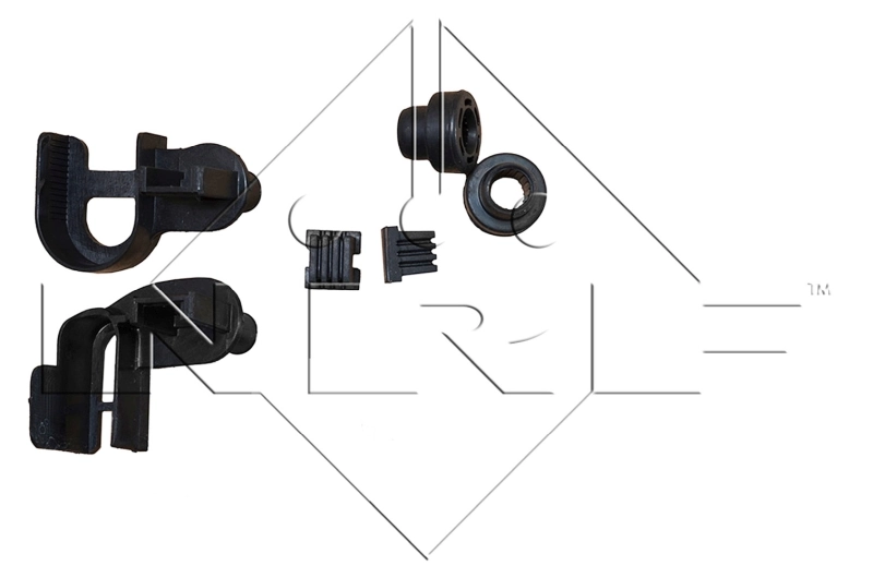 Радиатор 53075 NRF