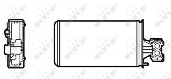 Радиатор отопителя NRF 53624