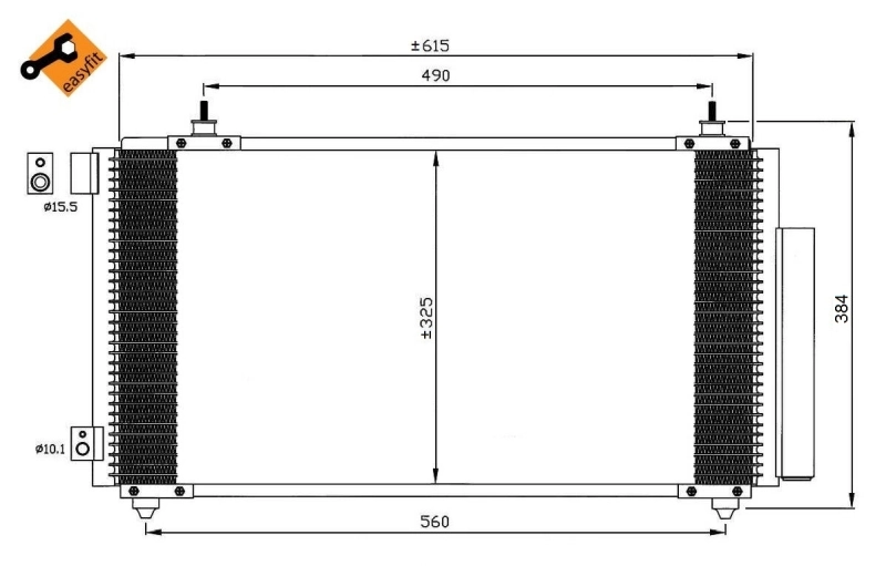 Конденсатор кондиционера Maxgear AC830171 цена, от 60.48 USD