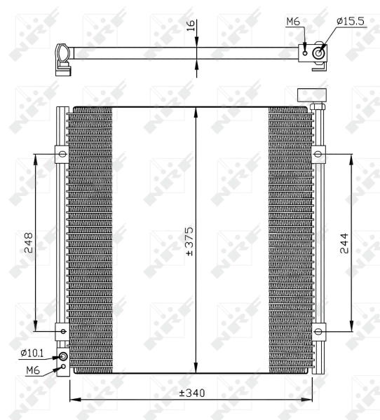 Конденсатор кондиционера NRF 35264 цена, от 57.65 USD