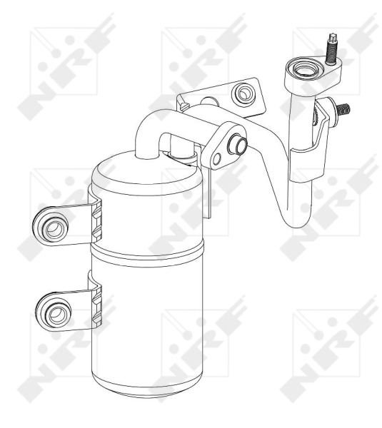 Ресивер кондиционера NRF 33368