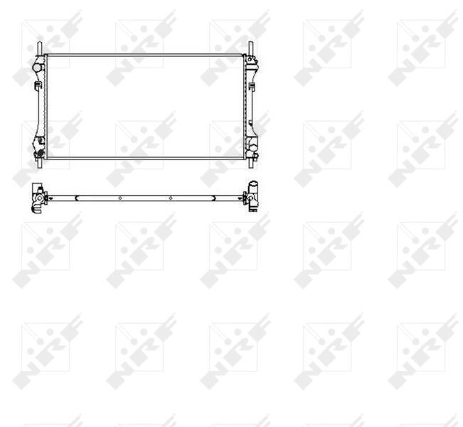 Радиатор охлаждения двигателя Kemp 77645195 цена, от 65.25 USD