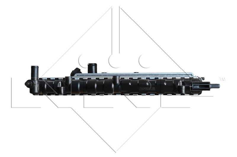 Радиатор охлаждения двигателя NRF 58771 цена, от 43.24 USD