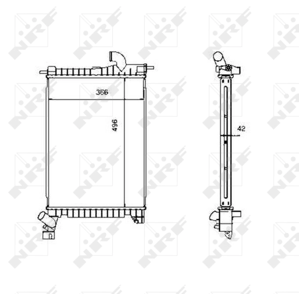 Радиатор охлаждения двигателя Magneti Marelli BM2002 цена, от 78.04 USD