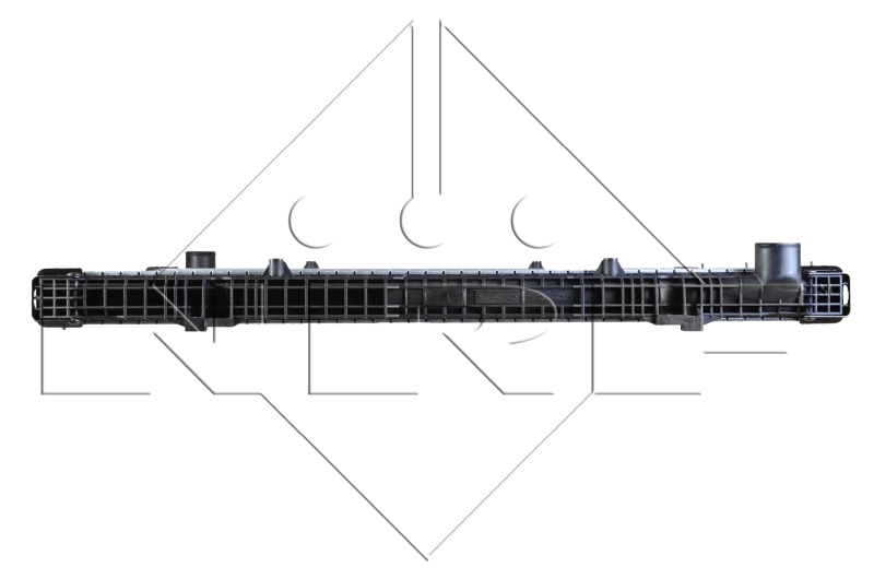 Радиатор охлаждения двигателя NRF 519739 цена, от 429.01 USD