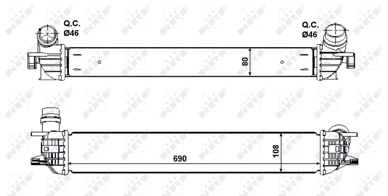 Интеркулер 30503 NRF