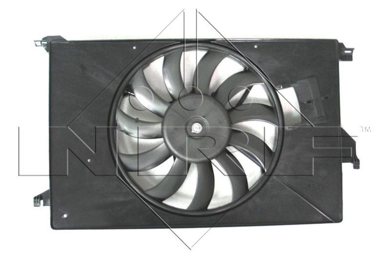 Ventilador elétrico de esfriamento montado (motor + roda de aletas) Opel Vectra