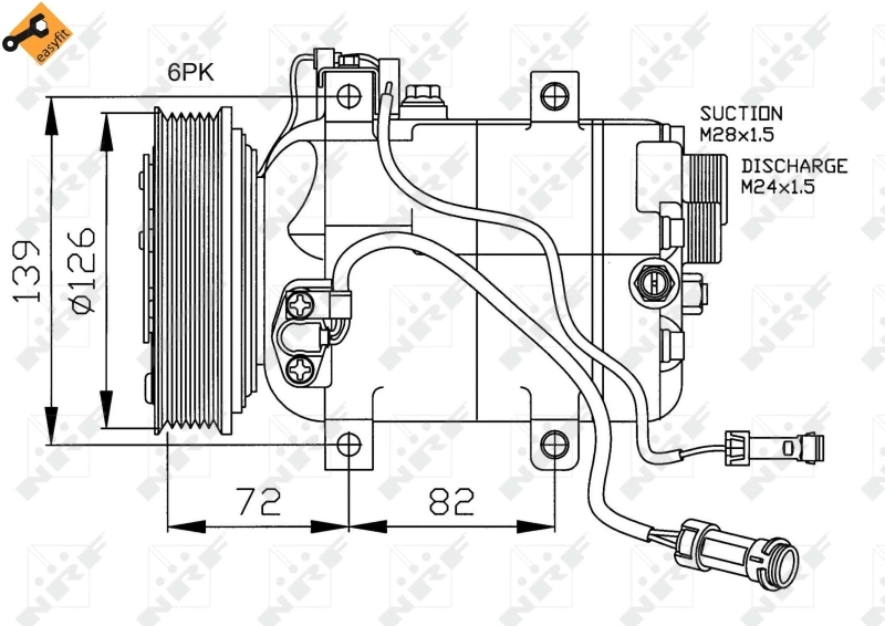 KTT090453 Thermotec Компрессор хладагента