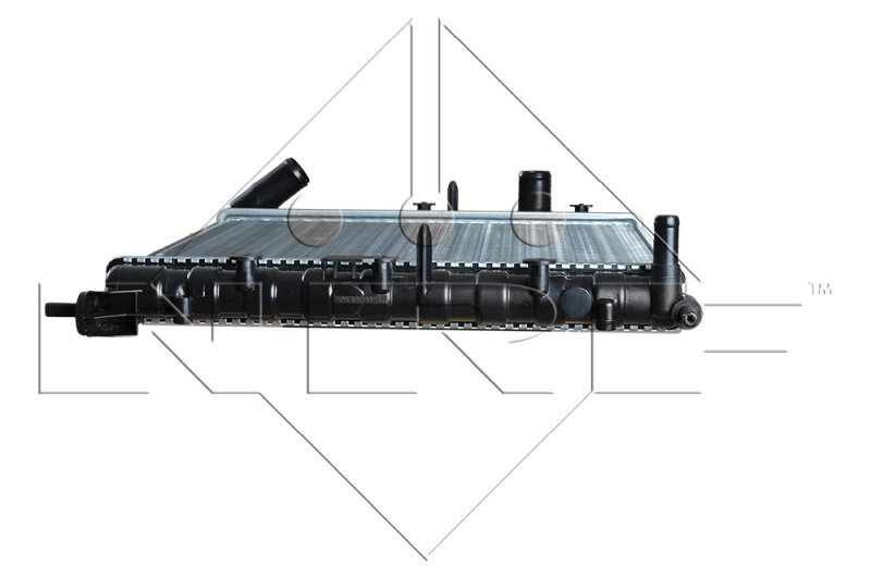 Радиатор охлаждения двигателя NRF 58196 цена, от 40.07 USD