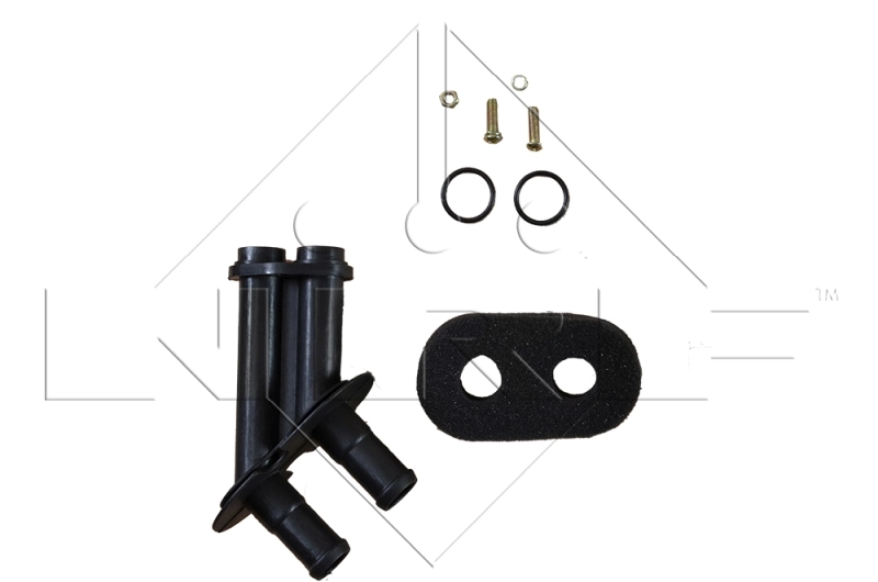 Радиатор печки (отопителя) NRF 53550 цена, от 34.72 USD